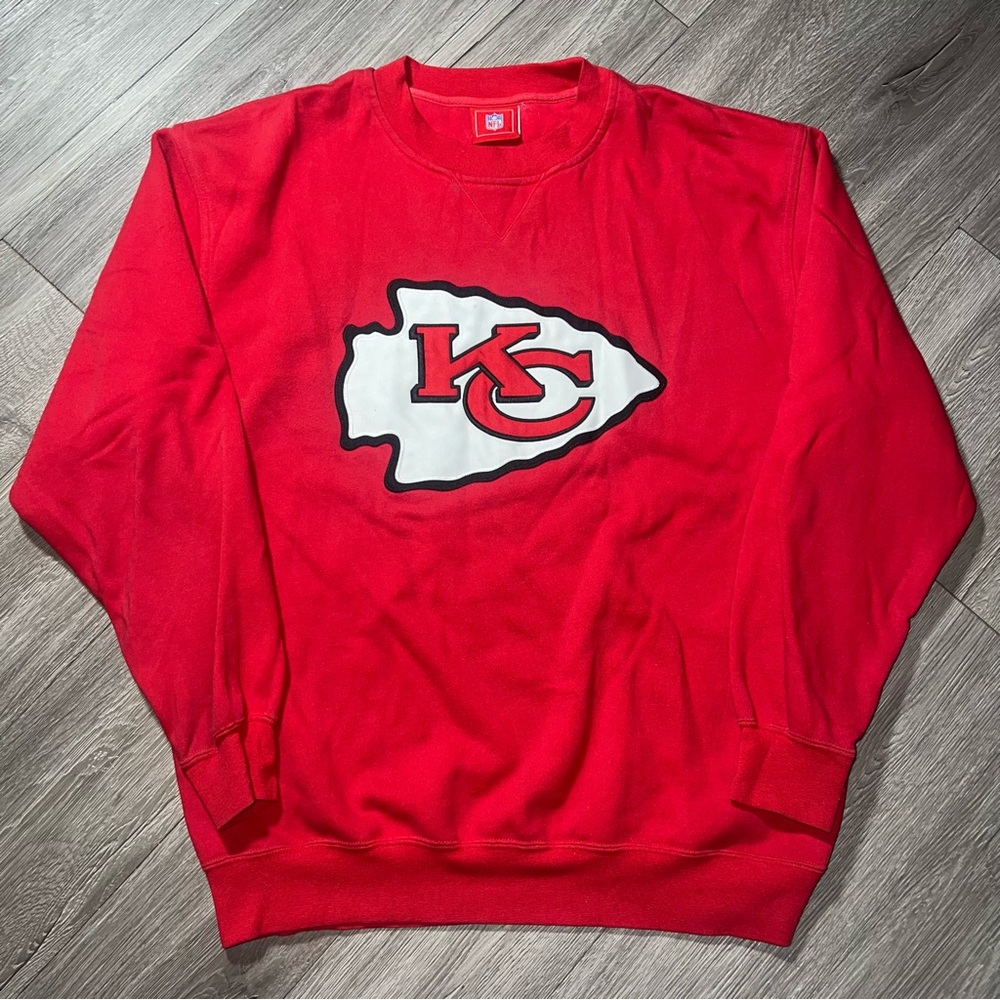 XL Red NFL X Kansas City Chiefs Sweatshirt